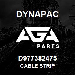 D977382475 Dynapac CABLE STRIP | AGA Parts