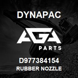 D977384154 Dynapac RUBBER NOZZLE | AGA Parts