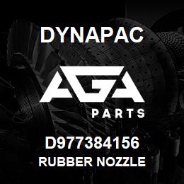 D977384156 Dynapac RUBBER NOZZLE | AGA Parts