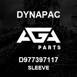 D977397117 Dynapac SLEEVE | AGA Parts