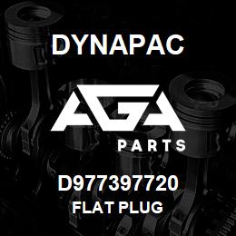 D977397720 Dynapac FLAT PLUG | AGA Parts