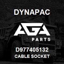 D977405132 Dynapac CABLE SOCKET | AGA Parts