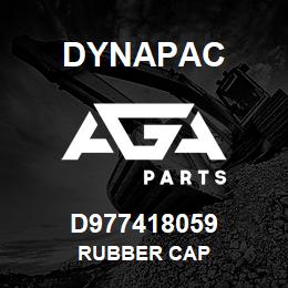 D977418059 Dynapac RUBBER CAP | AGA Parts