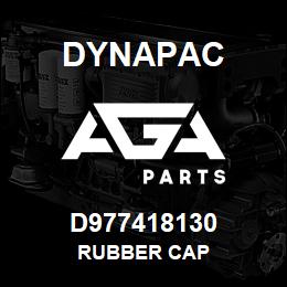 D977418130 Dynapac RUBBER CAP | AGA Parts