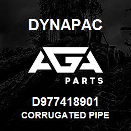 D977418901 Dynapac CORRUGATED PIPE | AGA Parts