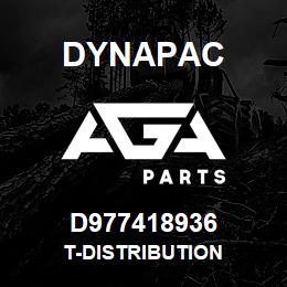 D977418936 Dynapac T-DISTRIBUTION | AGA Parts