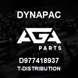 D977418937 Dynapac T-DISTRIBUTION | AGA Parts