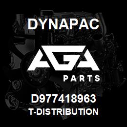 D977418963 Dynapac T-DISTRIBUTION | AGA Parts