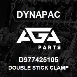 D977425105 Dynapac DOUBLE STICK CLAMP | AGA Parts