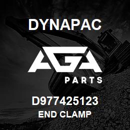 D977425123 Dynapac END CLAMP | AGA Parts