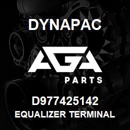 D977425142 Dynapac EQUALIZER TERMINAL | AGA Parts