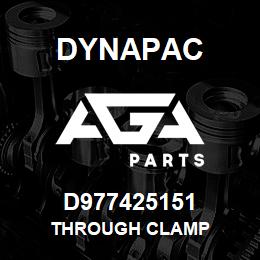 D977425151 Dynapac THROUGH CLAMP | AGA Parts