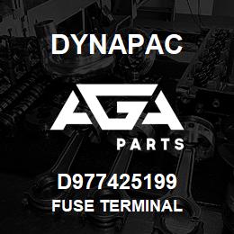 D977425199 Dynapac FUSE TERMINAL | AGA Parts