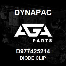 D977425214 Dynapac DIODE CLIP | AGA Parts