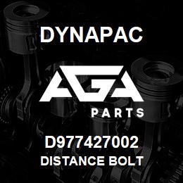 D977427002 Dynapac DISTANCE BOLT | AGA Parts