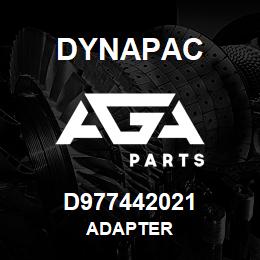 D977442021 Dynapac ADAPTER | AGA Parts