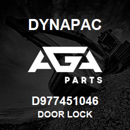 D977451046 Dynapac DOOR LOCK | AGA Parts