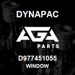 D977451055 Dynapac WINDOW | AGA Parts