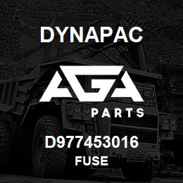 D977453016 Dynapac FUSE | AGA Parts