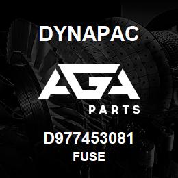 D977453081 Dynapac FUSE | AGA Parts