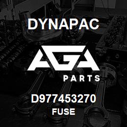 D977453270 Dynapac FUSE | AGA Parts