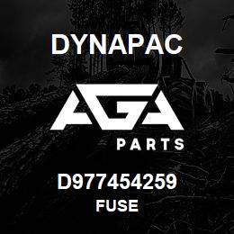 D977454259 Dynapac FUSE | AGA Parts