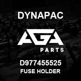 D977455525 Dynapac FUSE HOLDER | AGA Parts