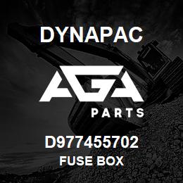 D977455702 Dynapac FUSE BOX | AGA Parts