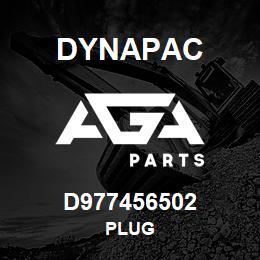 D977456502 Dynapac PLUG | AGA Parts