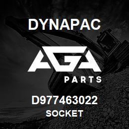 D977463022 Dynapac SOCKET | AGA Parts