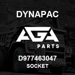 D977463047 Dynapac SOCKET | AGA Parts