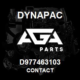 D977463103 Dynapac CONTACT | AGA Parts