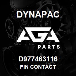 D977463116 Dynapac PIN CONTACT | AGA Parts