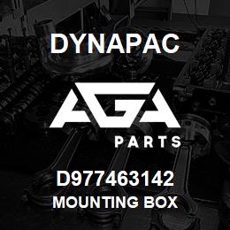 D977463142 Dynapac MOUNTING BOX | AGA Parts