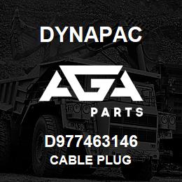 D977463146 Dynapac CABLE PLUG | AGA Parts