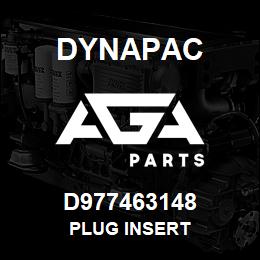 D977463148 Dynapac PLUG INSERT | AGA Parts