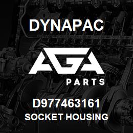 D977463161 Dynapac SOCKET HOUSING | AGA Parts