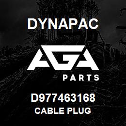 D977463168 Dynapac CABLE PLUG | AGA Parts