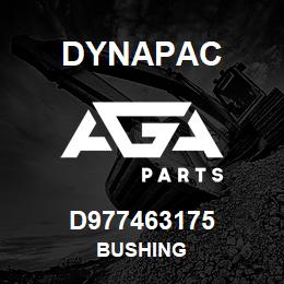 D977463175 Dynapac BUSHING | AGA Parts