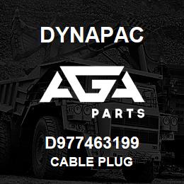 D977463199 Dynapac CABLE PLUG | AGA Parts