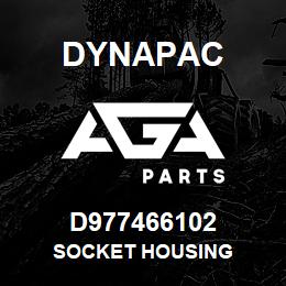 D977466102 Dynapac SOCKET HOUSING | AGA Parts