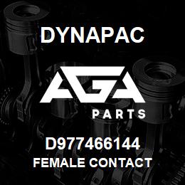 D977466144 Dynapac FEMALE CONTACT | AGA Parts