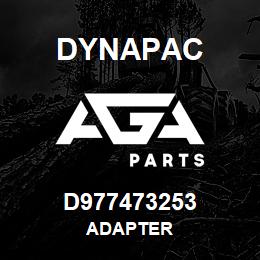 D977473253 Dynapac ADAPTER | AGA Parts