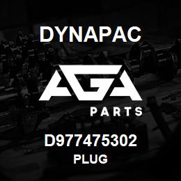 D977475302 Dynapac PLUG | AGA Parts