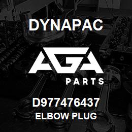 D977476437 Dynapac ELBOW PLUG | AGA Parts