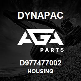 D977477002 Dynapac HOUSING | AGA Parts