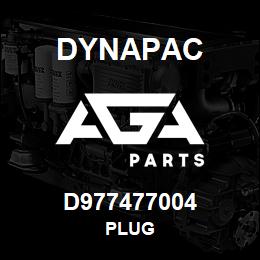 D977477004 Dynapac PLUG | AGA Parts