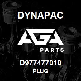 D977477010 Dynapac PLUG | AGA Parts