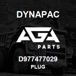 D977477029 Dynapac PLUG | AGA Parts