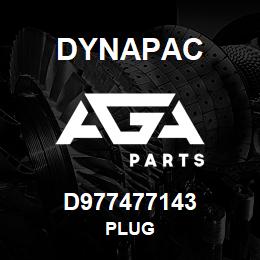 D977477143 Dynapac PLUG | AGA Parts